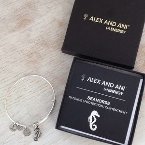 Alex and Ani Seahorse bracelet